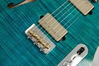 Suhr Alt T Guitar in Flame Bahama Blue with Case